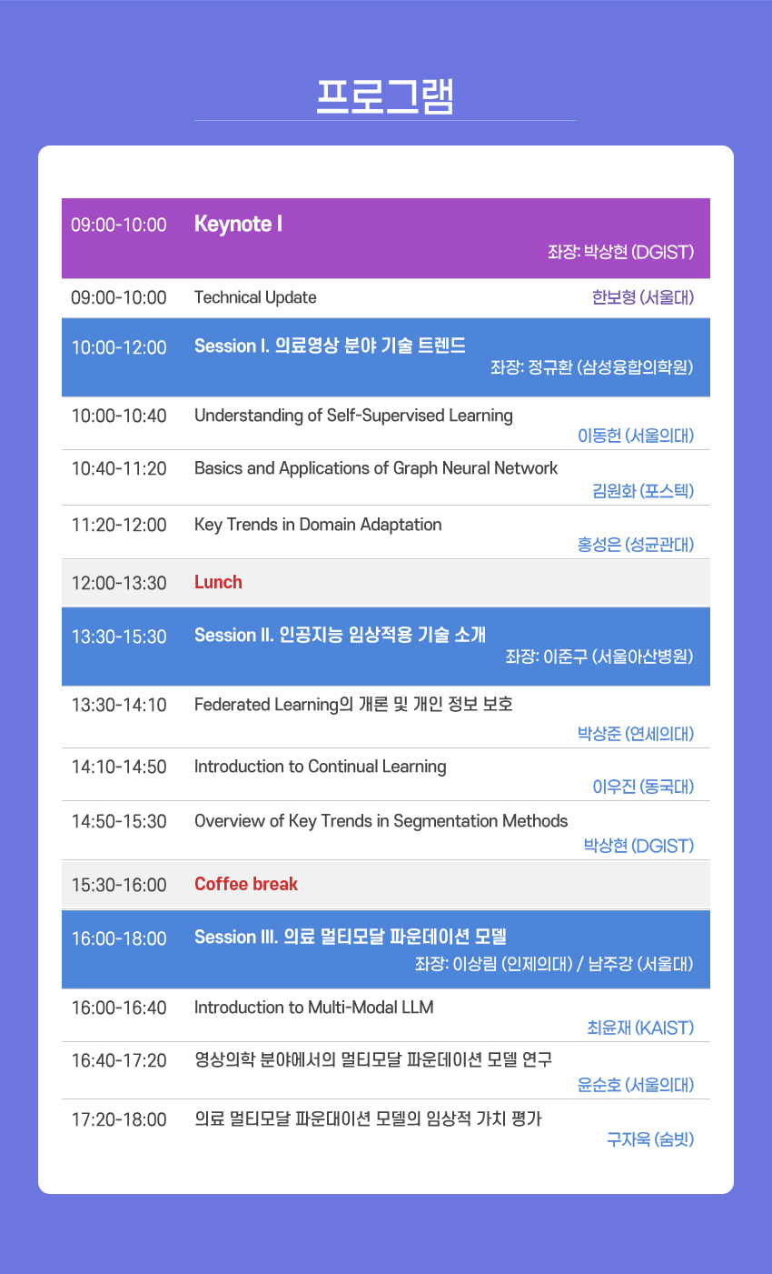 행사안내-KSIIM 2025 Summer School